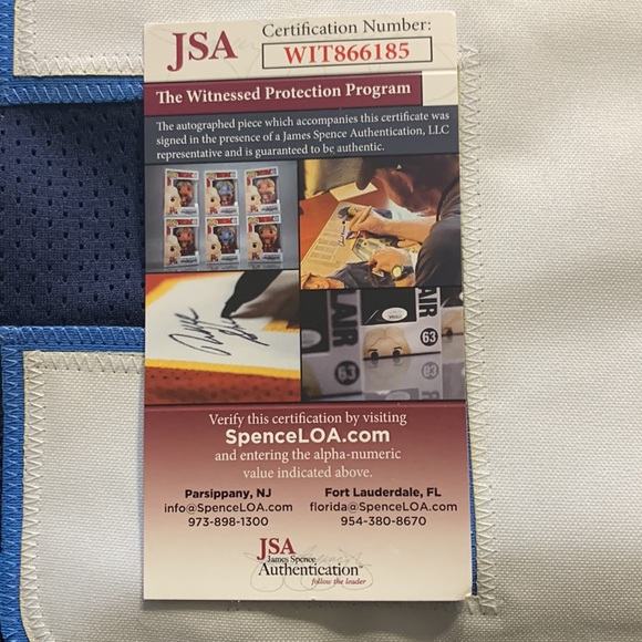 Derek Mason Tennessee Titans Jersey Autographed With Authentication - Picture 3 of 3